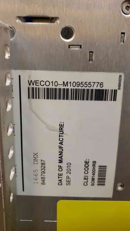 Alcatel-Lucent, 1665 DMX (Data Multiplexer), LNW8/LNW27/LNW170/LNW74/LNW2 modules, 30 Amps. Each line, -48 - Image 6