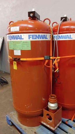 800 lbs. Fenwal, Fire Suppression System, FM-200 Agent, 32-130 F temp. range, 360 psig @ 70 F - Image 3