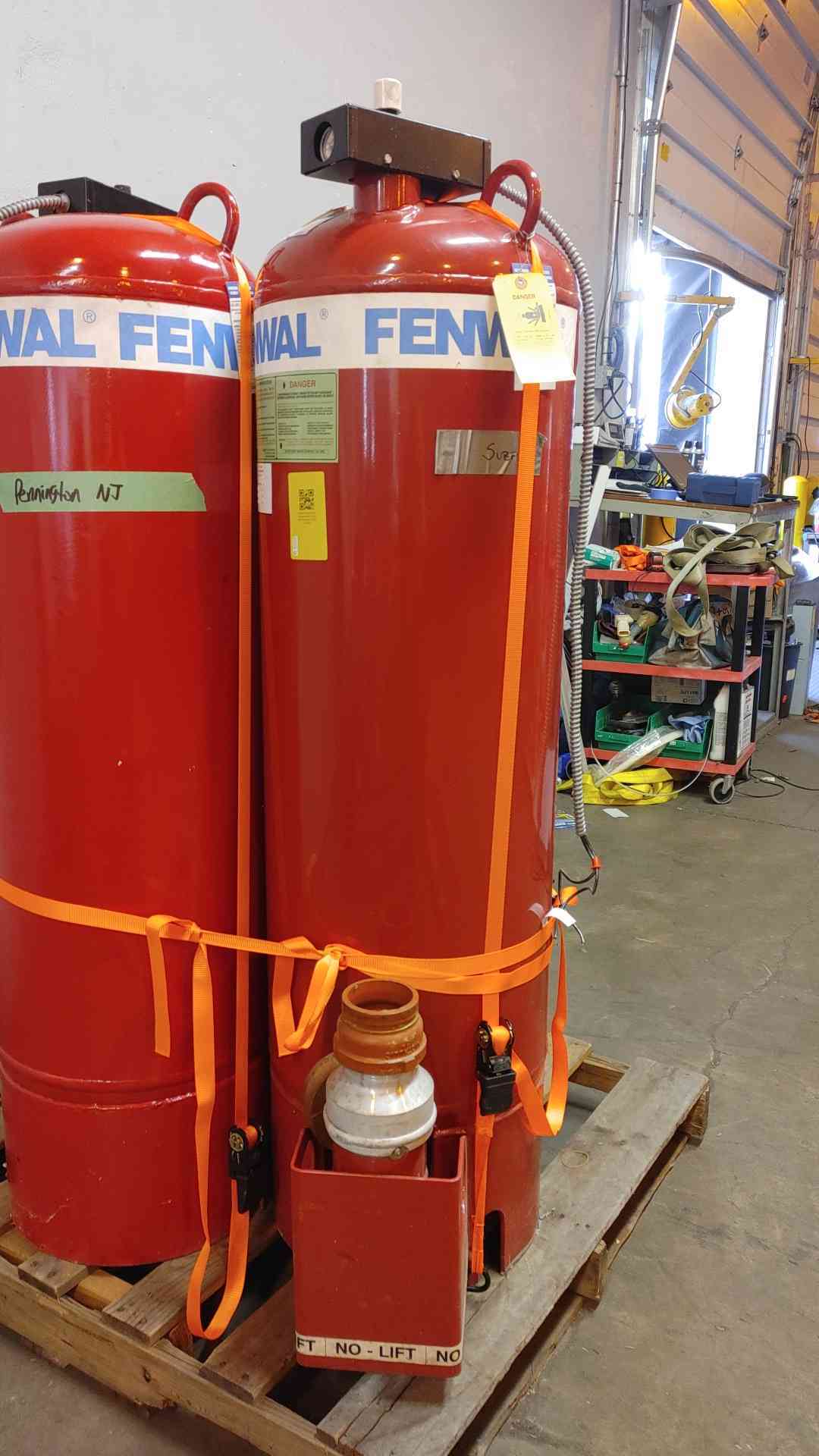 270 lbs. Fenwal, Fire Suppression, FM-200 Agent, 360 psig @ 70 F - Image 3