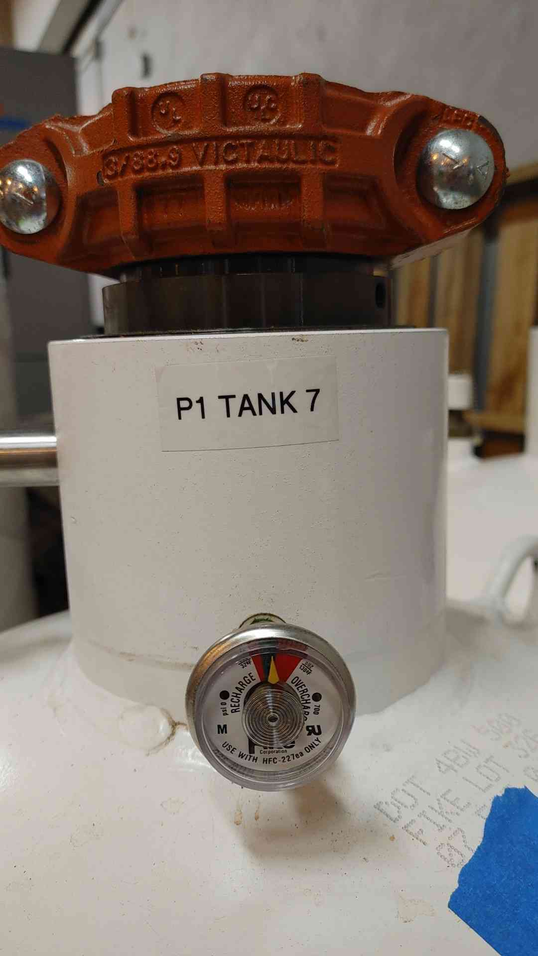 209 lbs. Fike, Fire Suppression, FE-227 Agent, 32-130 F temp. range, 360 psig @ 70 F - Image 2