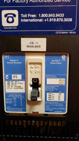125 KVA Eaton, PDU, Step Down Distribution BCM, 3 phase, 480 x 208/120 V, 2007 - Image 5