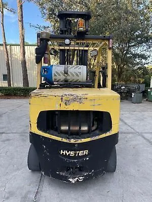 15000 lb. Hyster #S155FT, forklift, 24" lift capacity, 60" fork length, 177" lift height, side shift, 2008 - Image 6