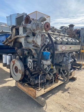 1200 RPM, Waukesha #L7042GSI, Natural gas Core Engine, 8.1 Com ratio, S/N 5283703171 - Image 1