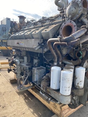 1200 RPM, Waukesha #L7042GSI, Natural gas Core Engine, 8.1 Com ratio, S/N 5283703171 - Image 7