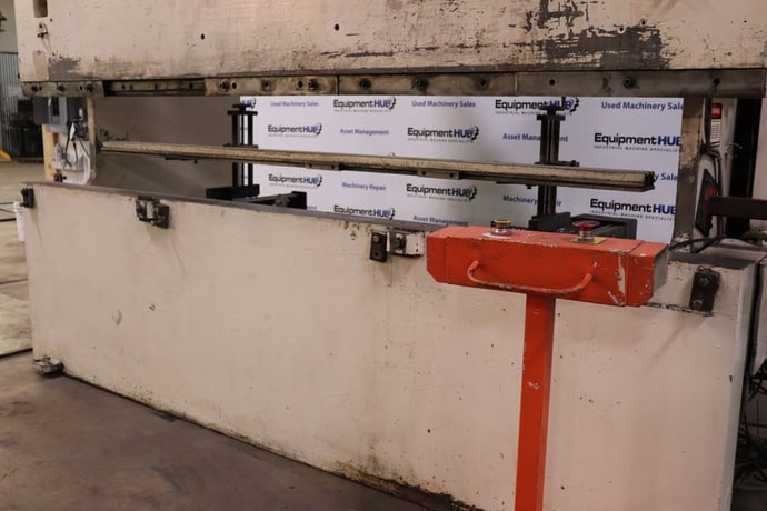 140 Ton, Wysong #THS140-120, press brake w/Automec Autogage back gauge, 10' overall, 96" between housing - Image 7