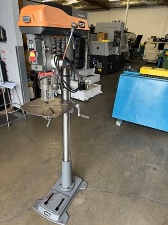 15" Ridgid #DP1550, drill press, 1/2 HP, 120V/1PH, 300-3100 RPM, 12" x 12" table - Image 3