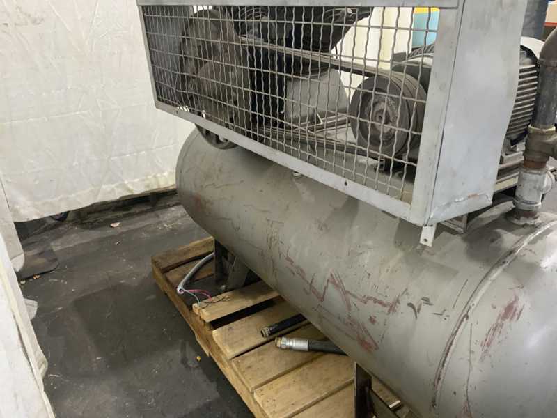 7.5 HP, Worthington #15T-2, air compressor, 30 cfm, 125 psi, 2 cylinder/2 stage, 7.5 HP, 1745 RPM - Image 6