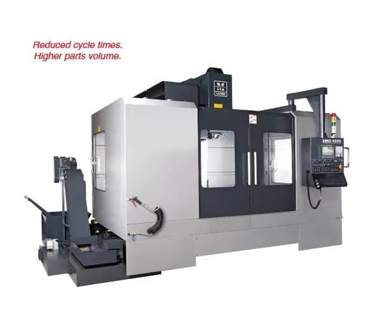 Mighty Viper #VMC-1370, Vertical Mill, 51" X, 27" Y, 27" Z, #50 Taper, 20/25 HP, 10000 RPM - Image 1