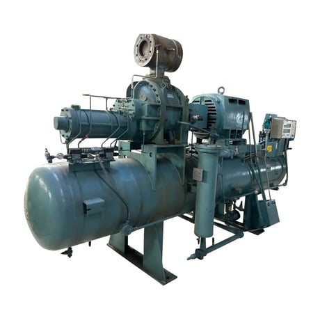 400 HP Frick #RWB-II-177H, rotary screw compressor, 460 V., R22, 3600 RPM, 300 psig, Frick TDSH233S, Frick - Image 2