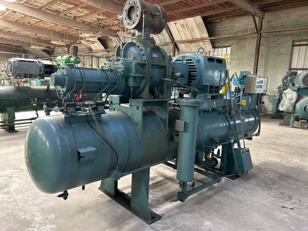 400 HP Frick #RWB-II-177H, rotary screw compressor, 460 V., R22, 3600 RPM, 300 psig, Frick TDSH233S, Frick - Image 4