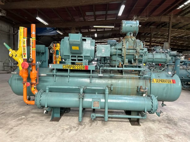 400 HP Frick #RWB-II-177H, rotary screw compressor, 460 V., R22, 3600 RPM, 300 psig, Frick TDSH233S, Frick - Image 5