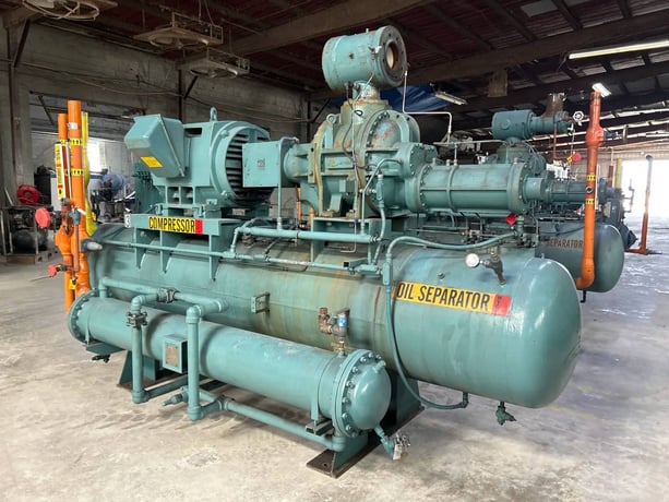 400 HP Frick #RWB-II-177H, rotary screw compressor, 460 V., R22, 3600 RPM, 300 psig, Frick TDSH233S, Frick - Image 6