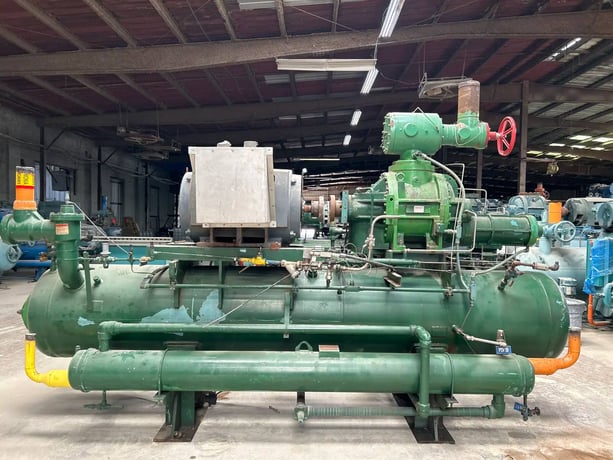 400 HP Frick #RWB-II-222E, rotary screw compressor, 460 V., Frick Quantum HD Micro Control Panel, 3600 RPM - Image 6