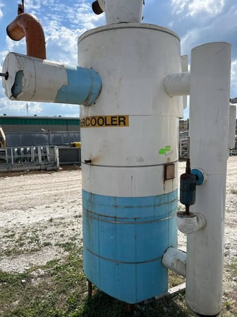 Jordan Vessel Corporation #VIC-36-96, ammonia vertical intercooler, 36" x 96" tank, 530 gallon, 1995 - Image 9