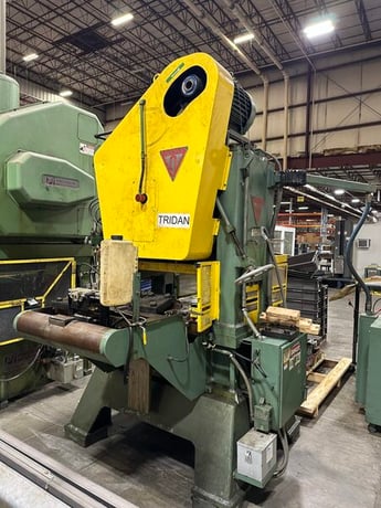 75 Ton, Tridan #RLB45, 2" stroke, 10" Shut Height, 36" x 20" bed, 150-300 SPM, die Included - Image 4