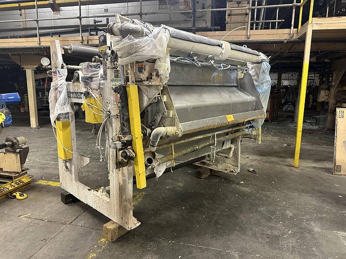 Black Clawson, 62" air knife coater with Meyer rod coater, 10.5" roll diameter, doctor blade - Image 1