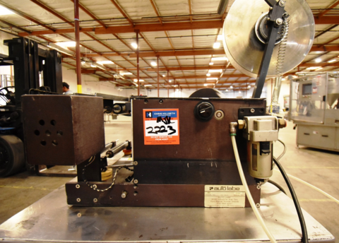 Auto Labe #550/280, labeler, front & back - Image 3
