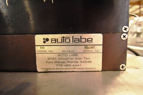 Auto Labe #550/280, labeler, front & back - Image 4