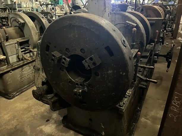 6" Landis, pipe threading & cutoff machine, S47086 - Image 3