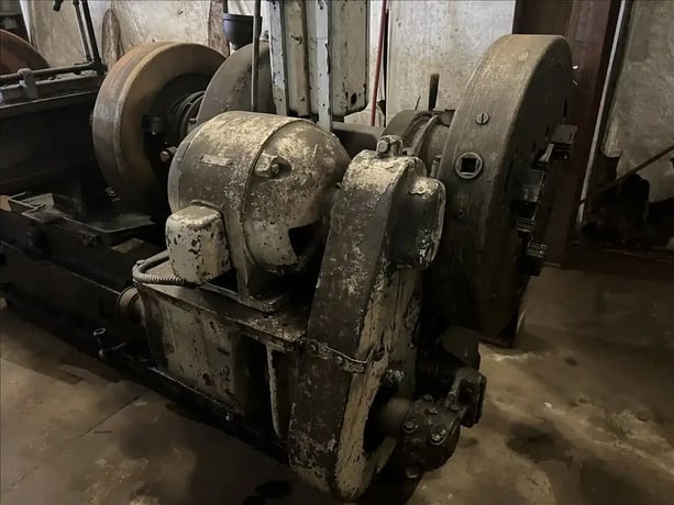 6" Landis, pipe threading & cutoff machine, S47086 - Image 6
