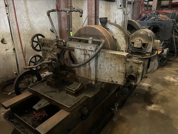 6" Landis, pipe threading & cutoff machine, S47086 - Image 7