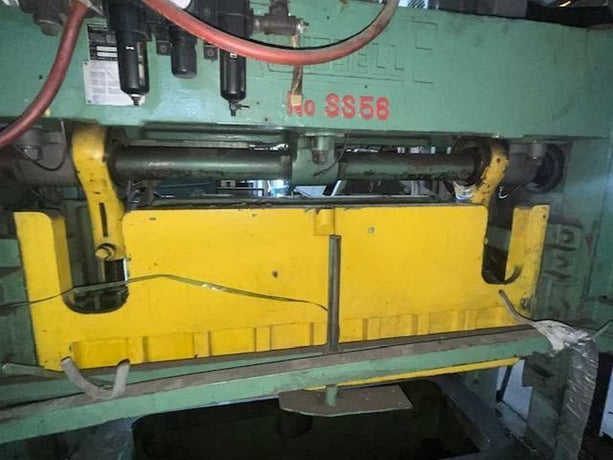 40 Ton, Rousselle, straight side double crank, 2" stroke, 12" Shut Height, 3" adj., 22" x56" bed, 105 SPM - Image 5