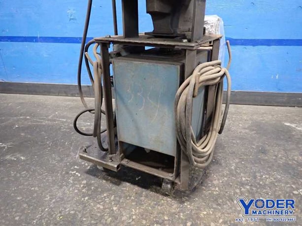 50 Ton, Whitney #751-007, portable single end punch, flange type, 6-1/4" throat, 10 HP - Image 6