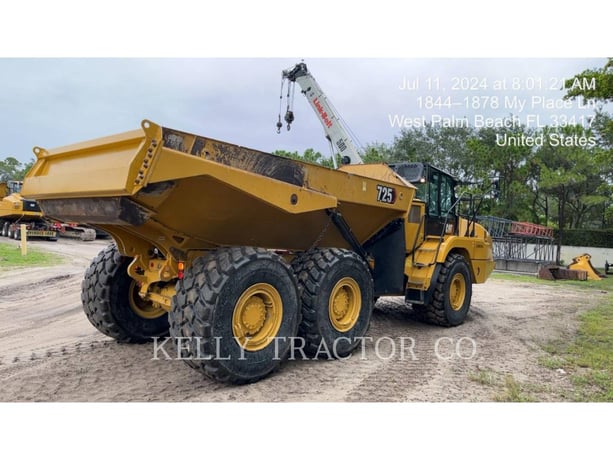 Caterpillar 725, Articulated Truck, 4615 hours, S/N: 3T900590, 2022 - Image 3