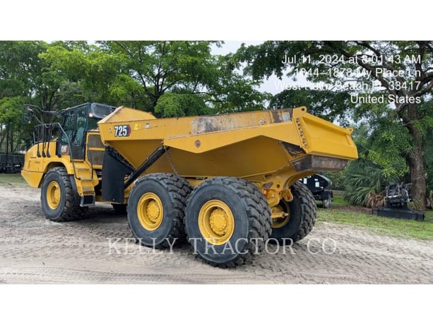 Caterpillar 725, Articulated Truck, 4615 hours, S/N: 3T900590, 2022 - Image 4