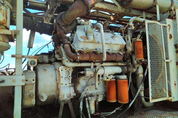 Reedrill #SK35-HP, drilling rig, 35000 lbs. pulldown capacity, 1990 - Image 8
