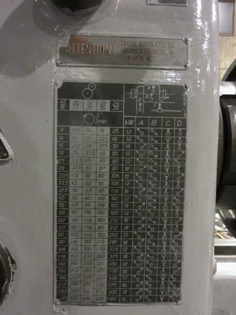 28" x 132" Tos, geared head precision, heavy duty lathe, 8-1180 RPM, steady rest, 4-jaw chuck - Image 10