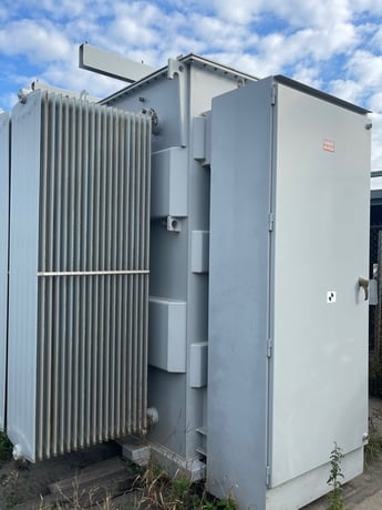 14 MVA 33000 Delta Primary, 6900Y/3984 Secondary, Pioneer transformer, surplus, 2015 - Image 2