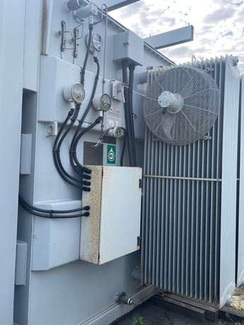 14 MVA 33000 Delta Primary, 6900Y/3984 Secondary, Pioneer transformer, surplus, 2015 - Image 5