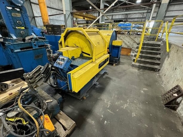 24" x .2" Emag, slitting line, 15000 lb., 64" OD, 20" ID,.050"-.200" gauge range,.500"-24" width range, 1990 - Image 3