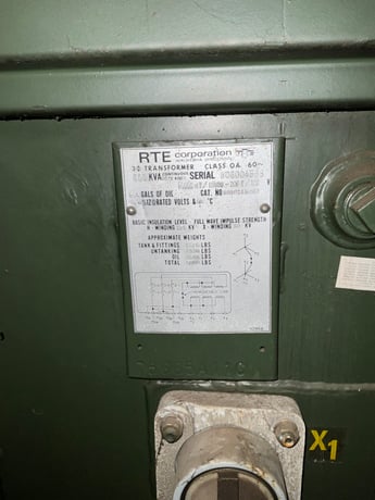 500 KVA 20800GY/12000 Primary, 208Y/120 Secondary, 3 phase, Padmount Transformer - Image 1