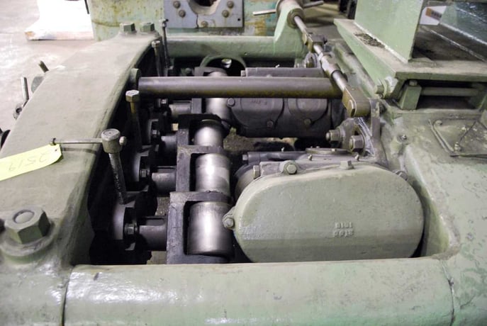3" Bigwood #1B, 7-roll straightener, 2-driven rolls, 5-idle rolls, 393 FPM, #2519 - Image 3