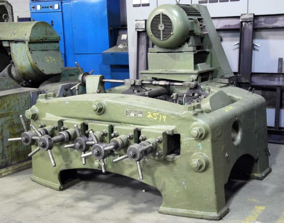 3" Bigwood #1B, 7-roll straightener, 2-driven rolls, 5-idle rolls, 393 FPM, #2519 - Image 5