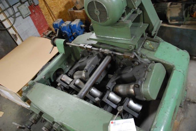 3" Bigwood #1B, 7-roll straightener, 2-driven rolls, 5-idle rolls, 393 FPM, #2519 - Image 8