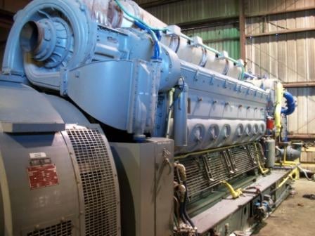 2100 KW Electromotive #16-645-E4 & E9, 4160 Volts - Image 2