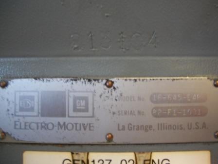 2100 KW Electromotive #16-645-E4 & E9, 4160 Volts - Image 4