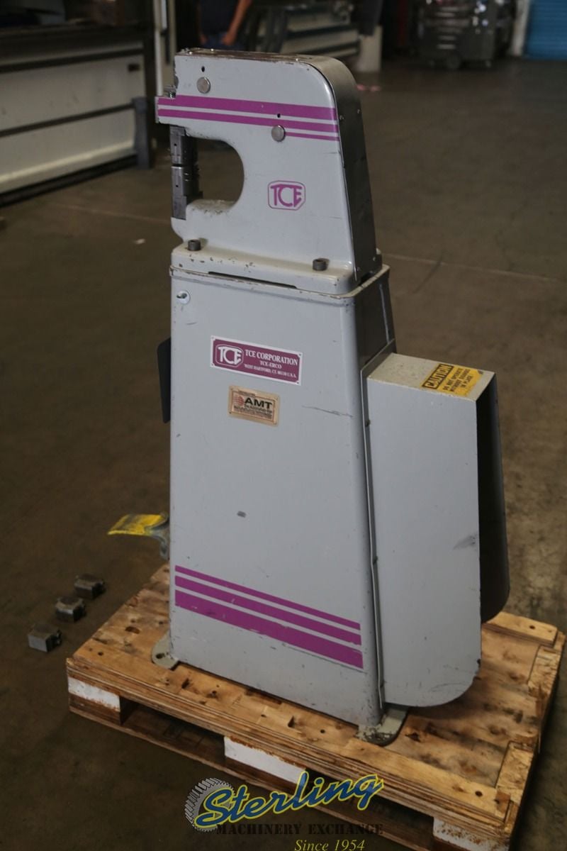 TCE Corp #1447-6DT, manual stretch wrap forming machine, tooling - Image 6