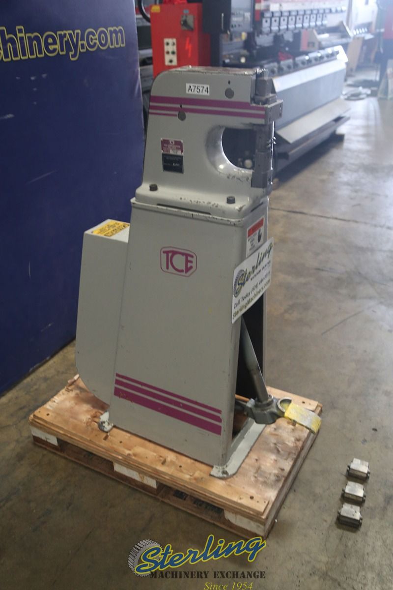 TCE Corp #1447-6DT, manual stretch wrap forming machine, tooling - Image 9
