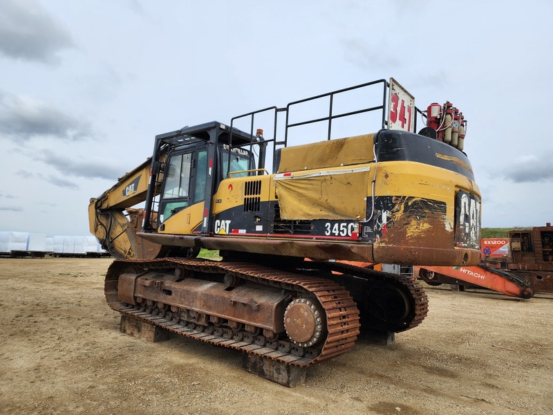 Caterpillar #345C, hydraulic excavator, blown engine, as is, 2006 - Image 3