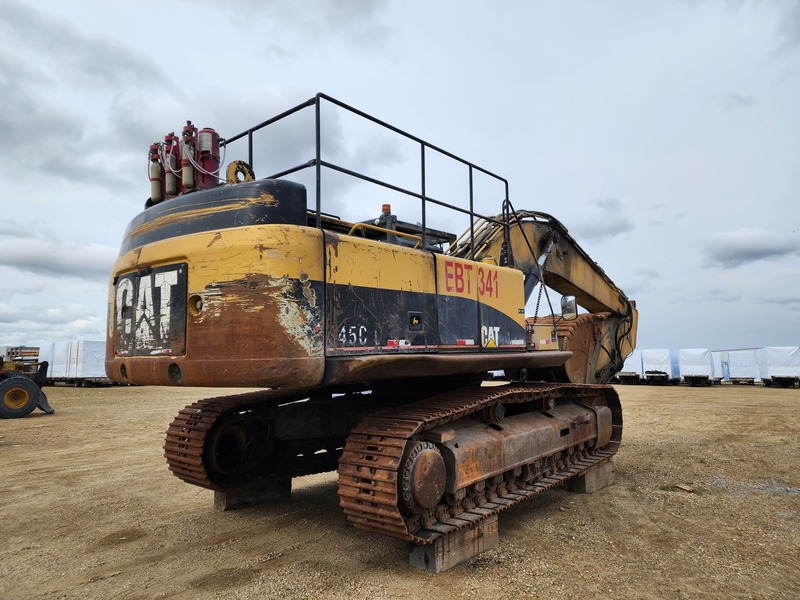 Caterpillar #345C, hydraulic excavator, blown engine, as is, 2006 - Image 5