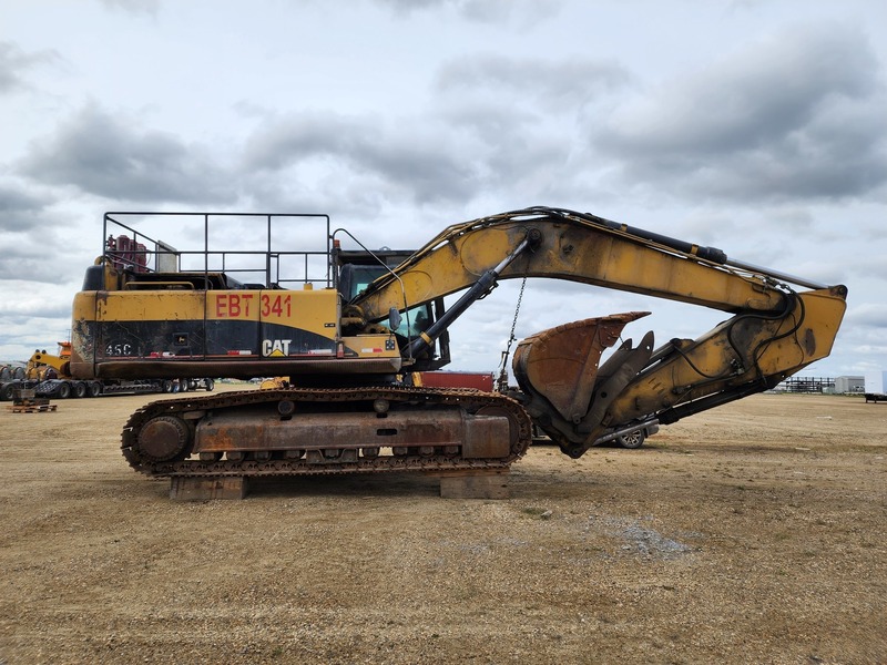 Caterpillar #345C, hydraulic excavator, blown engine, as is, 2006 - Image 6