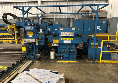 48" x .075" Cincinnati / Herr Voss, Cut-To-Length line Line, 40000 Lbs., 12"-48" Input Coil Width, 23"-192" - Image 4