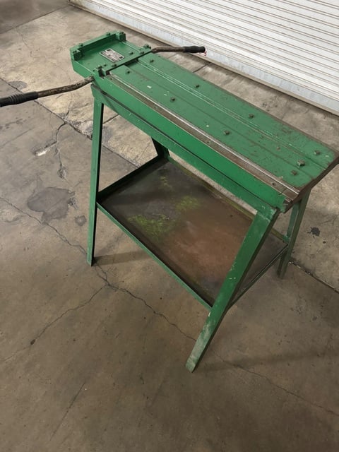 7 Stand, Lockformer #24, Cheek Bender, 20 Ga Mild Steel capacity, 24" Bend Length - Image 1