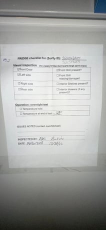 Thermo Scientific #5820, Chest Freezer, R-404A, -70 deg. C, 96" L x 31" width x 40" H, 400/147 psig, 12 Amps - Image 8