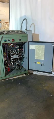 Joy Twistair III #TA0290EWW4DJ, Enclosed Air Compressor, 76" L x 57" width x 31" H, 110 psig, 30 HP, 460 V. - Image 3