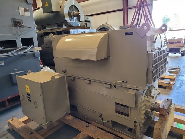 1500 HP 1200 RPM General Electric, Frame 5812S, weather protected enclosure type 2, BB, new, 2300/4000 Volts - Image 2